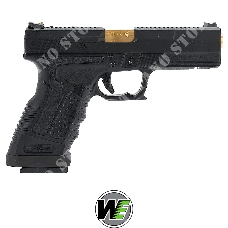 PISTOLA DE GAS GP1799 T1 NEGRO/ORO WE (WGP-1)