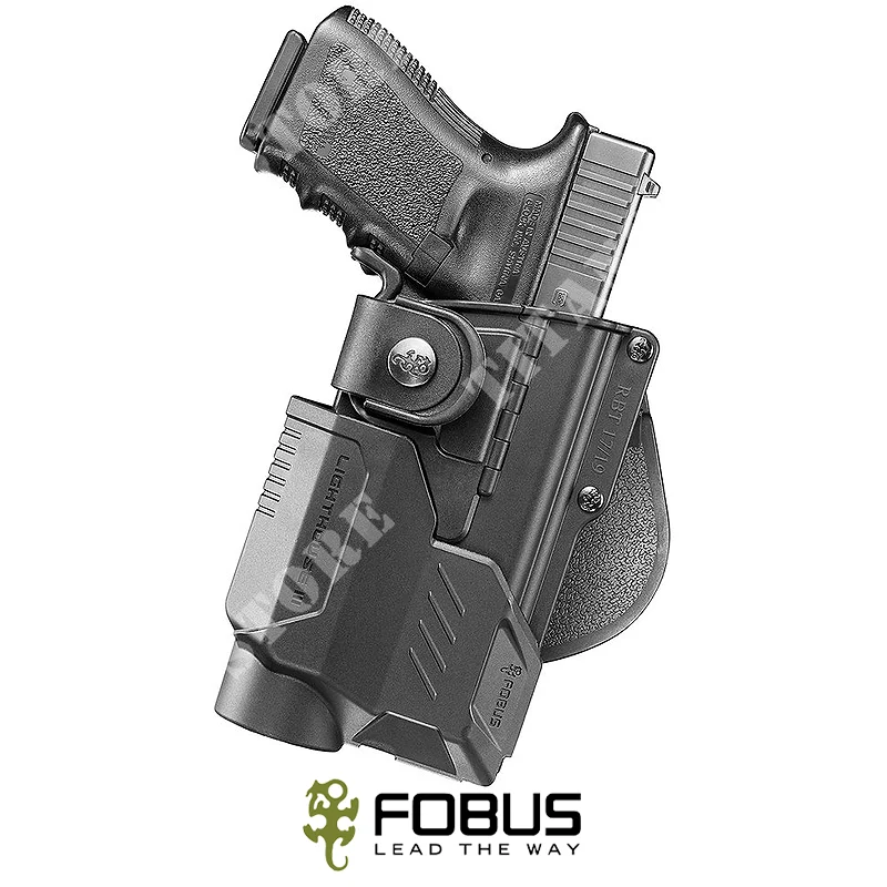 FUNDA PARA GLOCK 17/22/31 CUBIERTA PARA LINTERNA / FOBUS LÁSER (FBS-RBT17G BUNDLE)