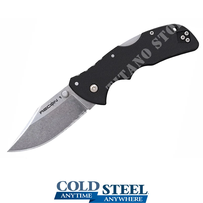 CUCHILLO ACERO FRÍO MINI RECON 1 PUNTA CLIP (CLD-27BAC)