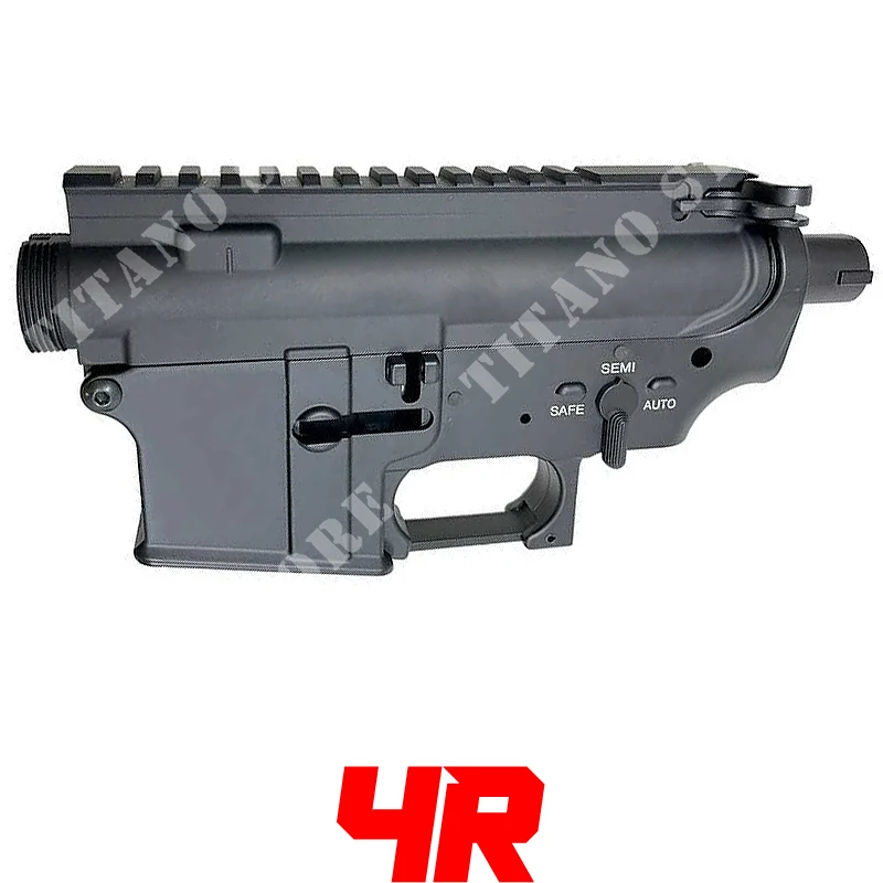 CUERPO COMPLETAMENTE METALICO M4 NEGRO 4R (4R-MP001A)