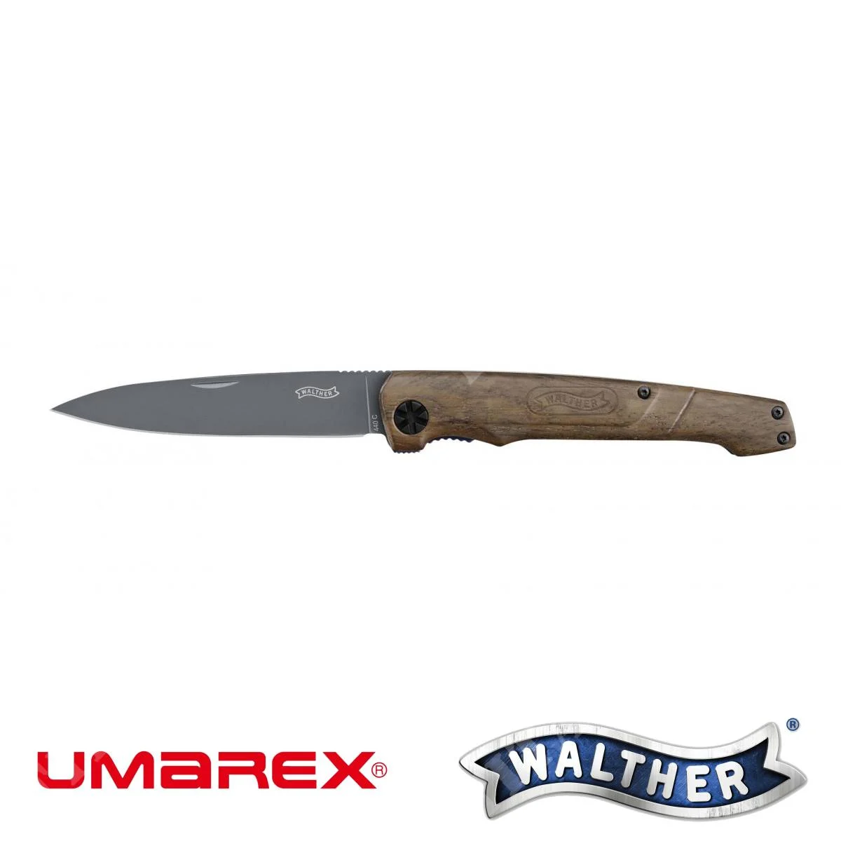 CUCHILLO MANGO BWK1 / MADERA WALTHER UMAREX (5.0829)