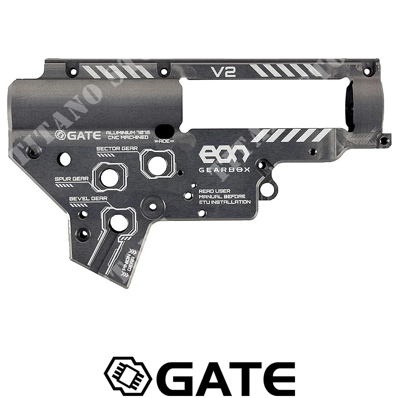 CAJA DE CAMBIOS SHELL EON V2 PUERTA DE TITANIO (EON-GB2-T)