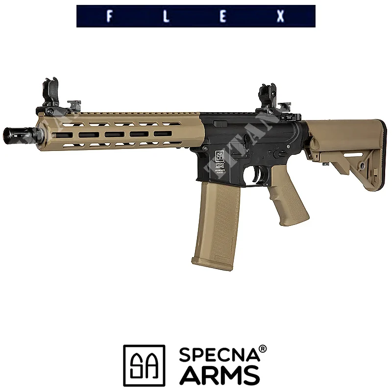 FUSIL M4 SA-F03 FLEX NEGRO / TAN BRAZOS SPECNA (SPE-01-034213)