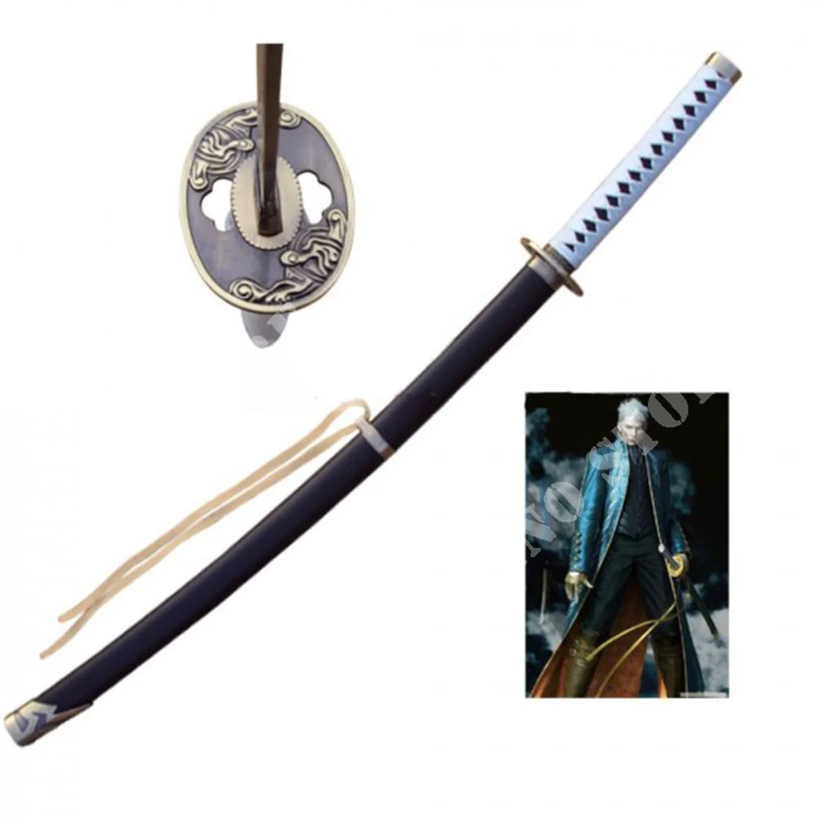 KATANA YAMATO DE VERGIL DEVIL MAY CRY (SH-532)