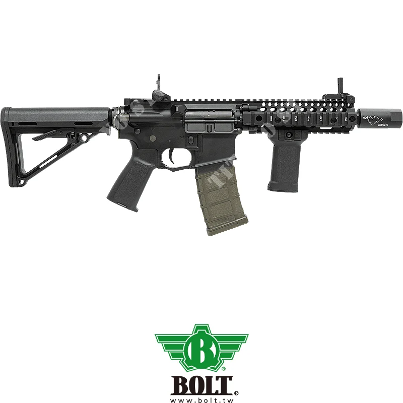 TORNILLO BRSS NEGRO MK18 DAGGER LITE 7'' (BOLT-DDDAGGERLITE-BK)