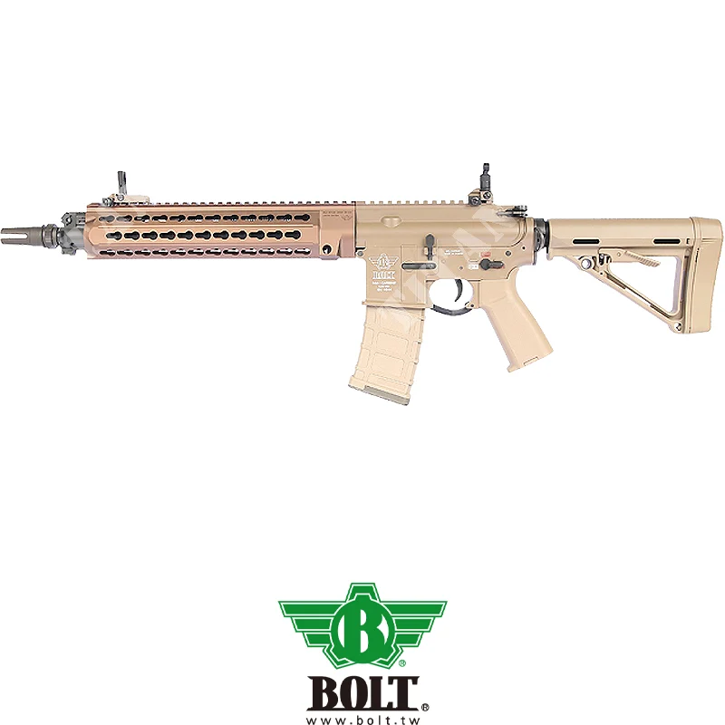 B416 DEVGRU KEYMOD K12 PERNO BRSS TIERRA OSCURO (BOLT-DEVGRUK12-TAN)