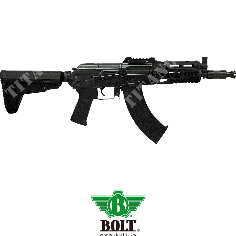 AKS74U PERNO TÁCTICO RIS BRSS NEGRO (BOLT-AKBS74UTAC-BK)