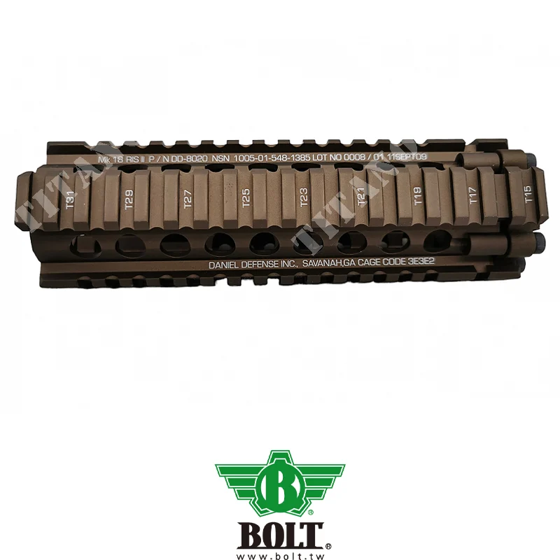 CERROJO DEFENSA RIS MK18 7'' BRONCE DANIEL (BA-DD04T)