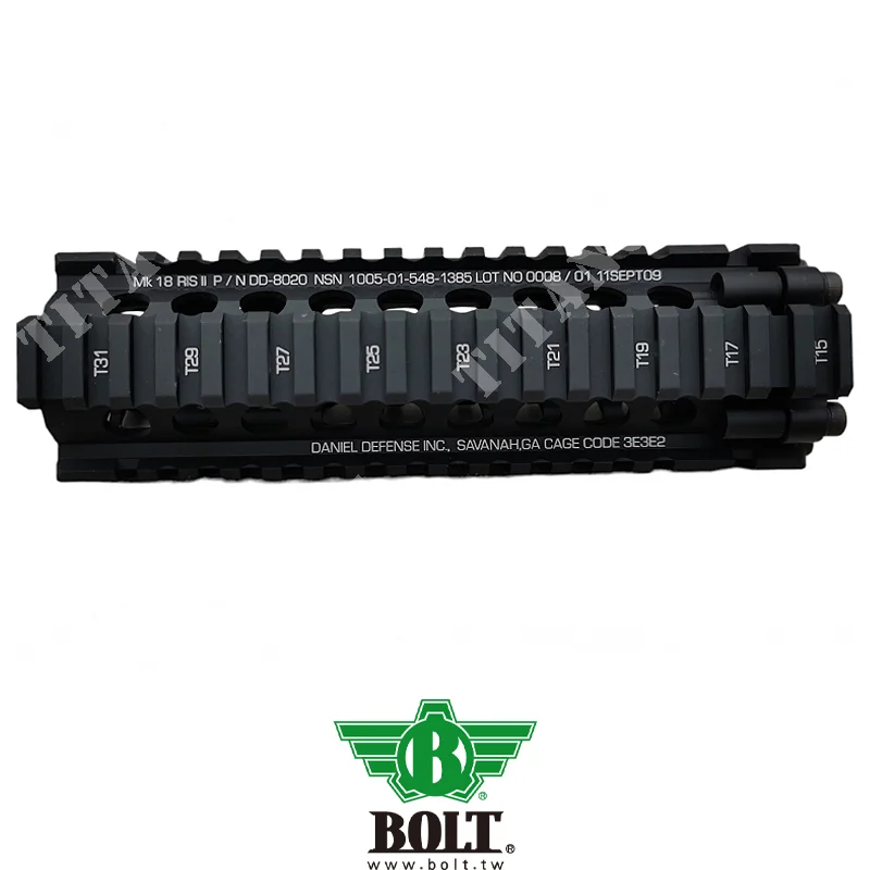 CERROJO DEFENSA RIS MK18 7'' NEGRO DANIEL (BA-DD04B)