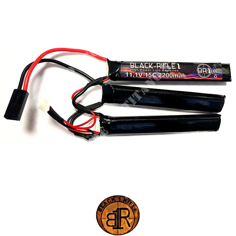 BATERÍA 11,1x2200 CQB 15C LiPO BR1 (11,1X2200-15C-CQB)