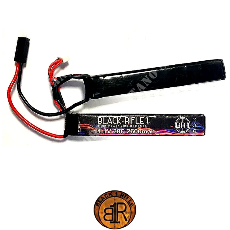 BATERÍA 11,1x2600 CQB 20C LiPO BR1 (BR11,1x2600-20C-CQB)