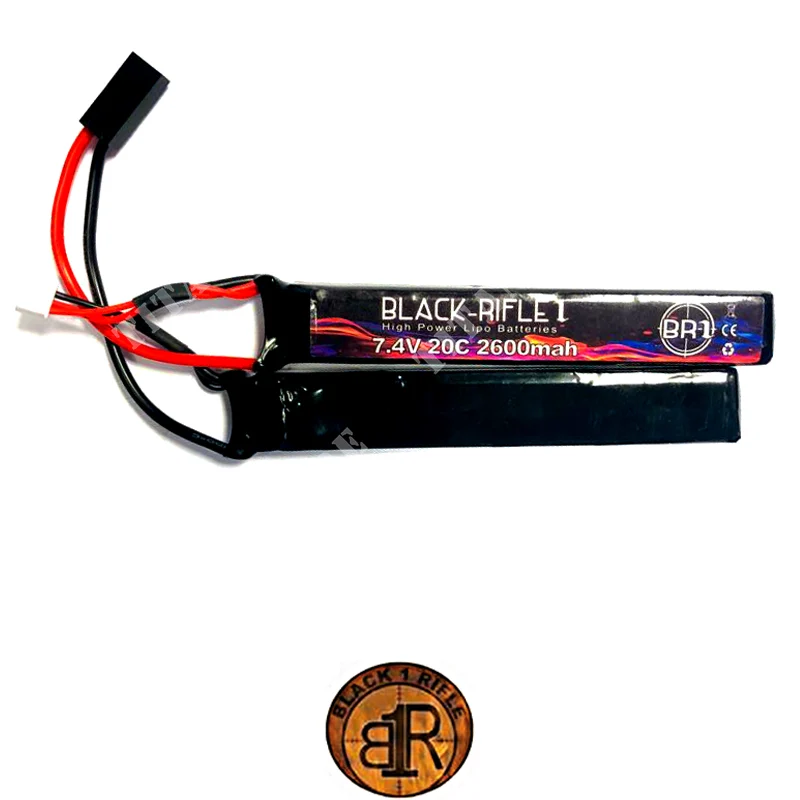 BATERÍA 7,4x2600mah CQB 20C LiPO BR1 (BR7,4x2600-20C-CQB)