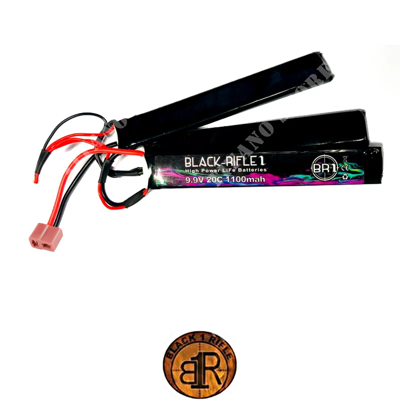 BATERIA 9,9x1100MAH CQB 20C LiFe DEANS BR1 (BR9,9X1100-20C-CQB-DEANS)