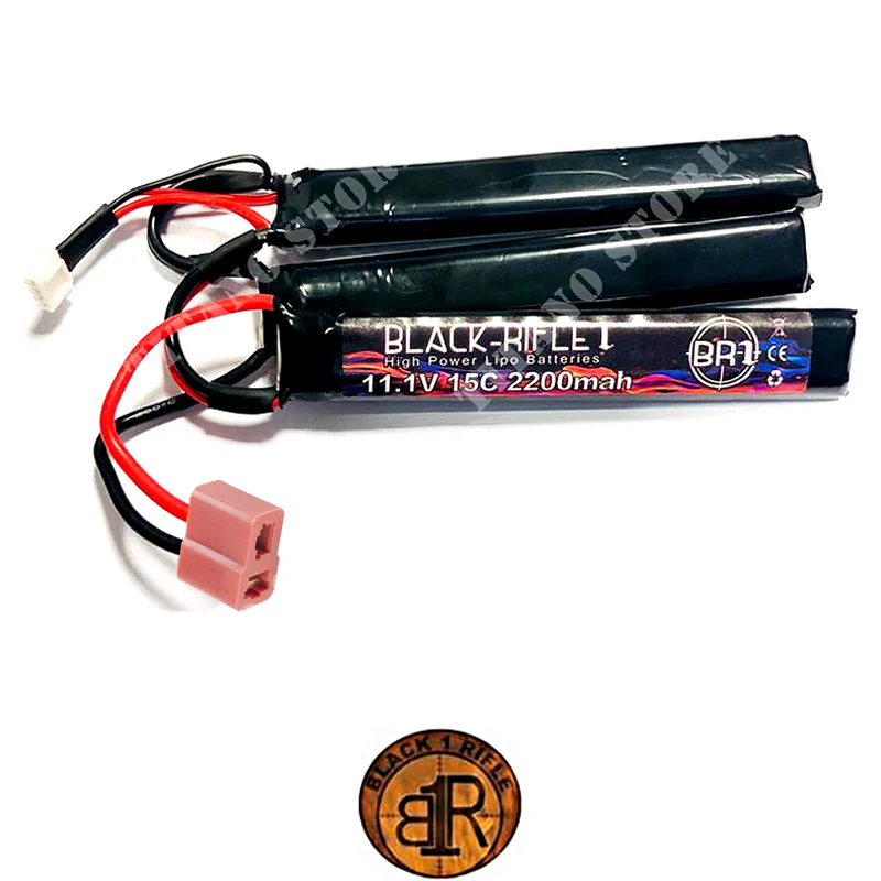 BATERIA 11,1x2200MAH CQB 15C DEANS LiPO BR1 (BR11,1X2200-15C-CQB-DEANS)