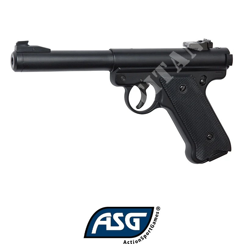 PISTOLA MK1 NEGRA GAS 6mm ASG (ASG-14728)