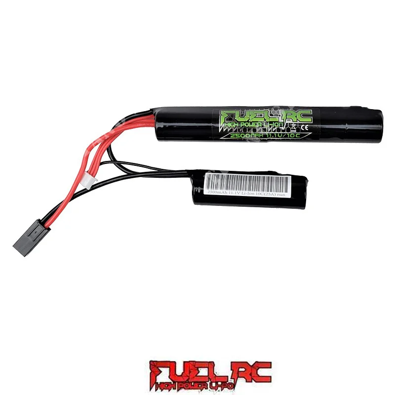 BATERÍA DE IONES DE LITIO 11.1X2500MAH10C (25A) COMBUSTIBLE CQB (ION-11.1X2500CQB)