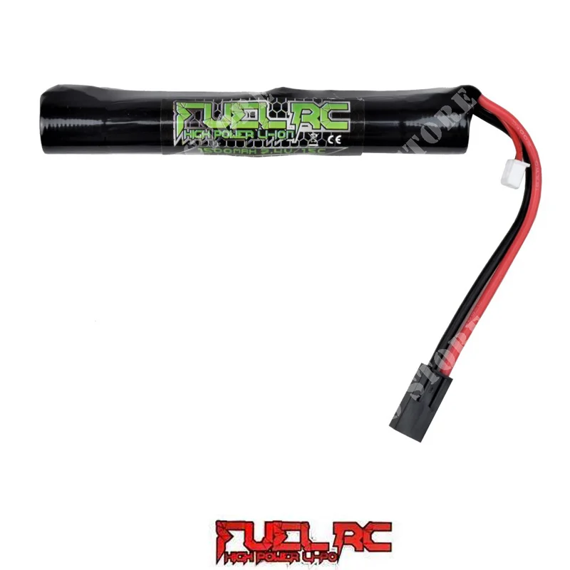 BATERÍA DE IONES DE LITIO 7.4X1500MAH 20C COMBUSTIBLE EN BARRA (ION-7.4X1500)