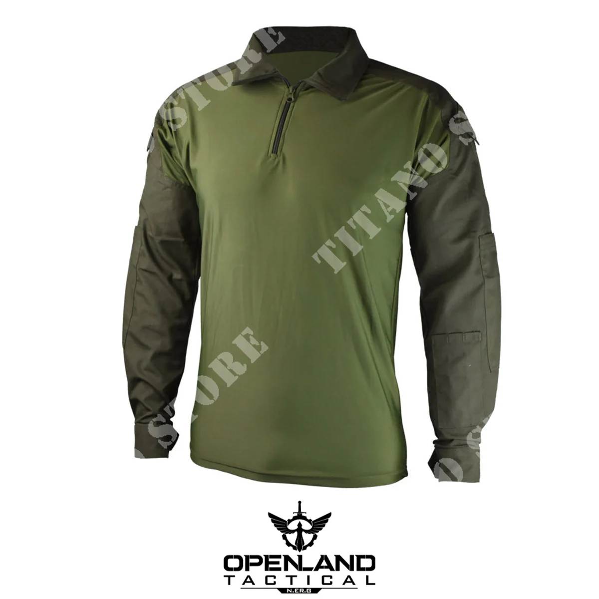 CAMISETA COMBATE SERIE VERDE COVERT OPENLAND (OPT-4080 02)