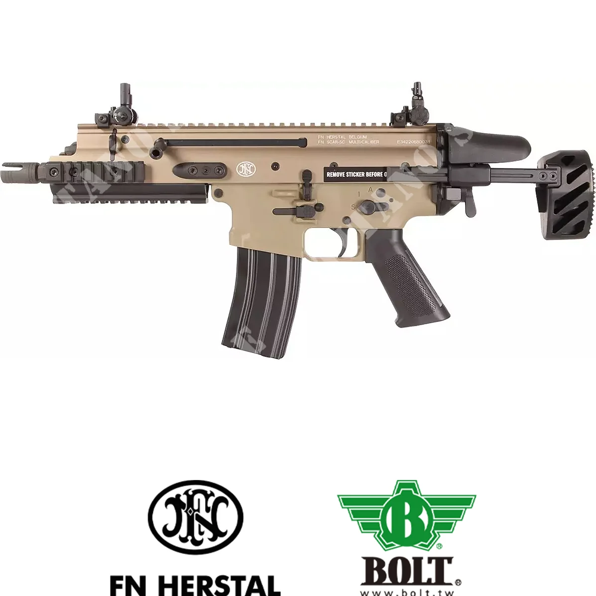 PERNO DE TIERRA OSCURO FN SCAR SC BRSS (BOLT-200854)
