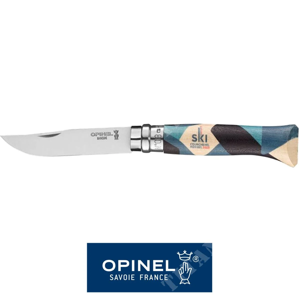 CUCHILLO N.08 SKY ECLIPSE COURCHEVEL MERIBEL 2023 OPINEL (OPN-2575)