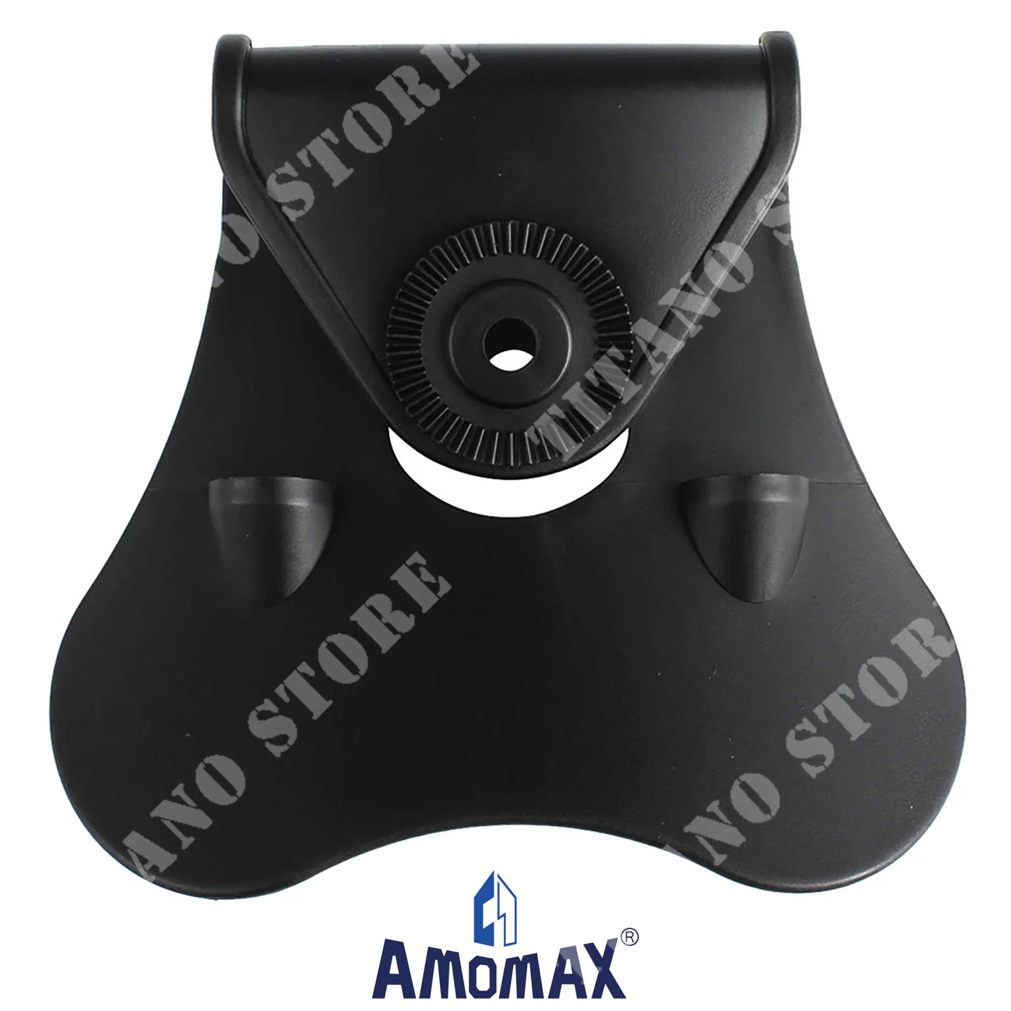 CINTURON/PANTALON DE PADELO PARA HOLSTER RIGIDO NEGRO AMOMAX (AM-P001)