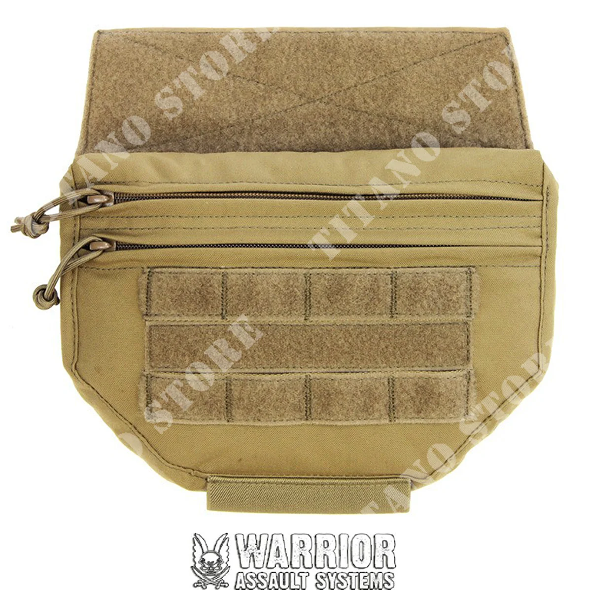 BOLSA UTILITARIA DE VELCRO DESPLEGABLE DE ASALTO DE WARRIOR (WAR-DDVUP)