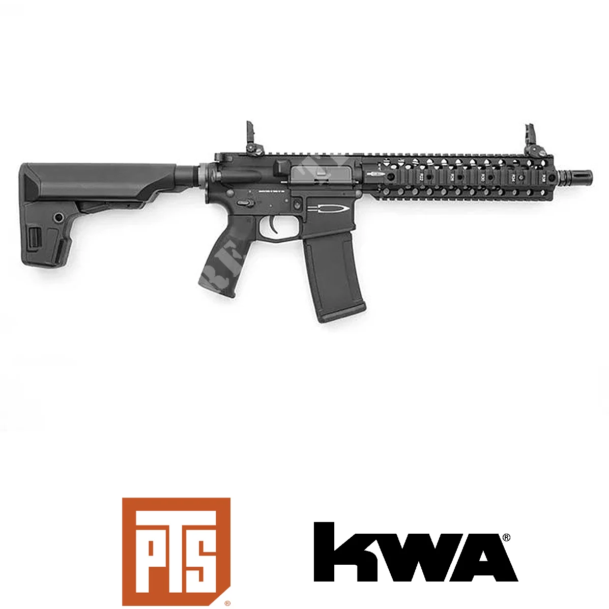 RIFLE ELÉCTRICO CM4 CENTURION ARMS BLOWBACK BLACK PTS (PTS-ERG)