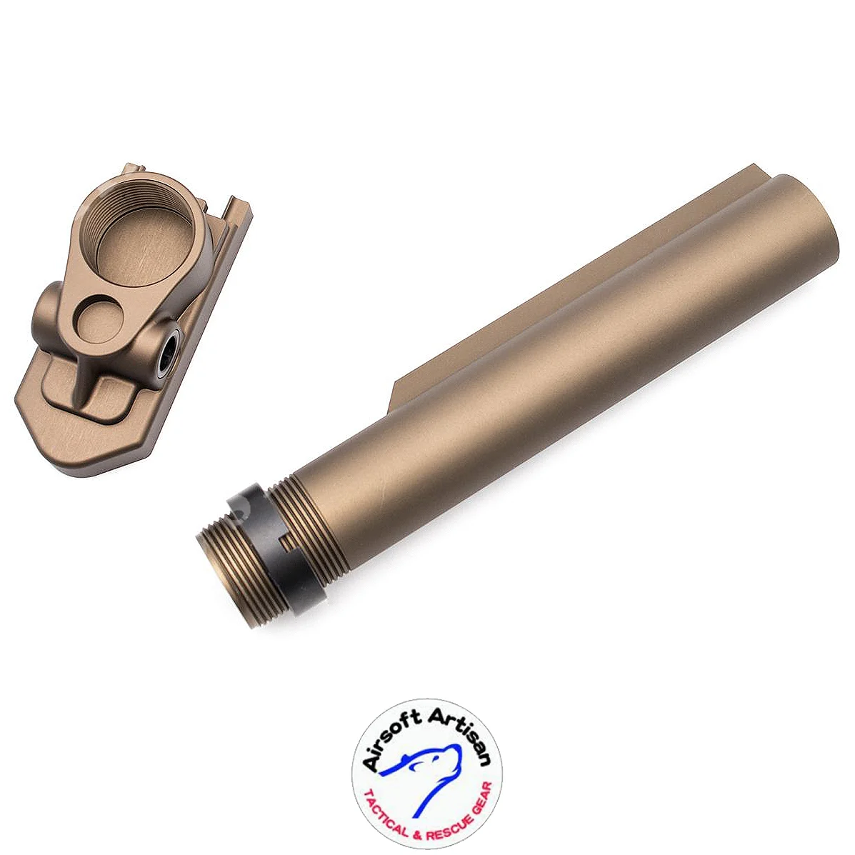 JUEGO DE TUBOS DE STOCK PARA SCAR SRE TAN AIRSOFT ARTISAN (AART-SCAR-03-DE)