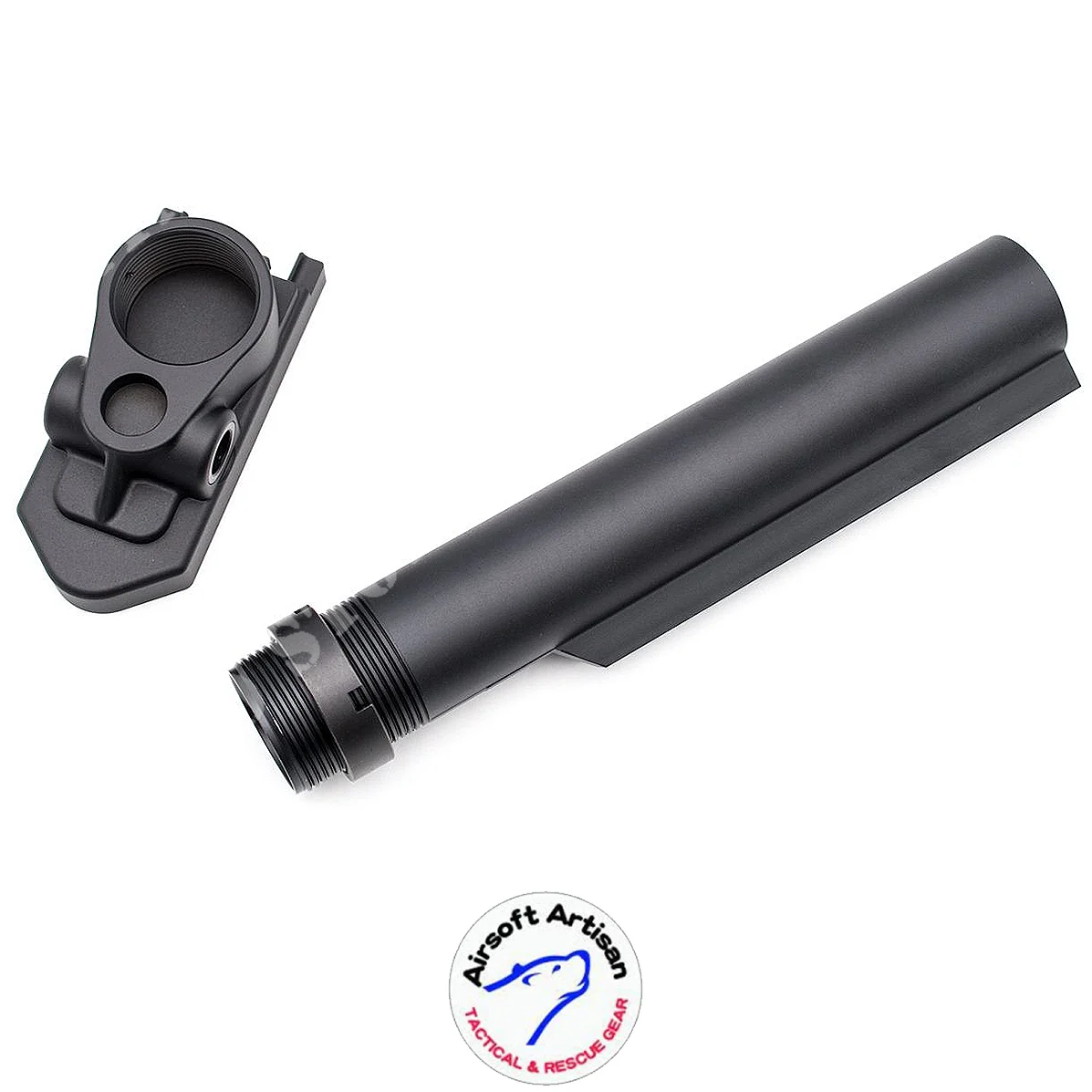 JUEGO DE TUBOS DE STOCK PARA SCAR SRE NEGRO AIRSOFT ARTISAN (AART-SCAR-03-BK)