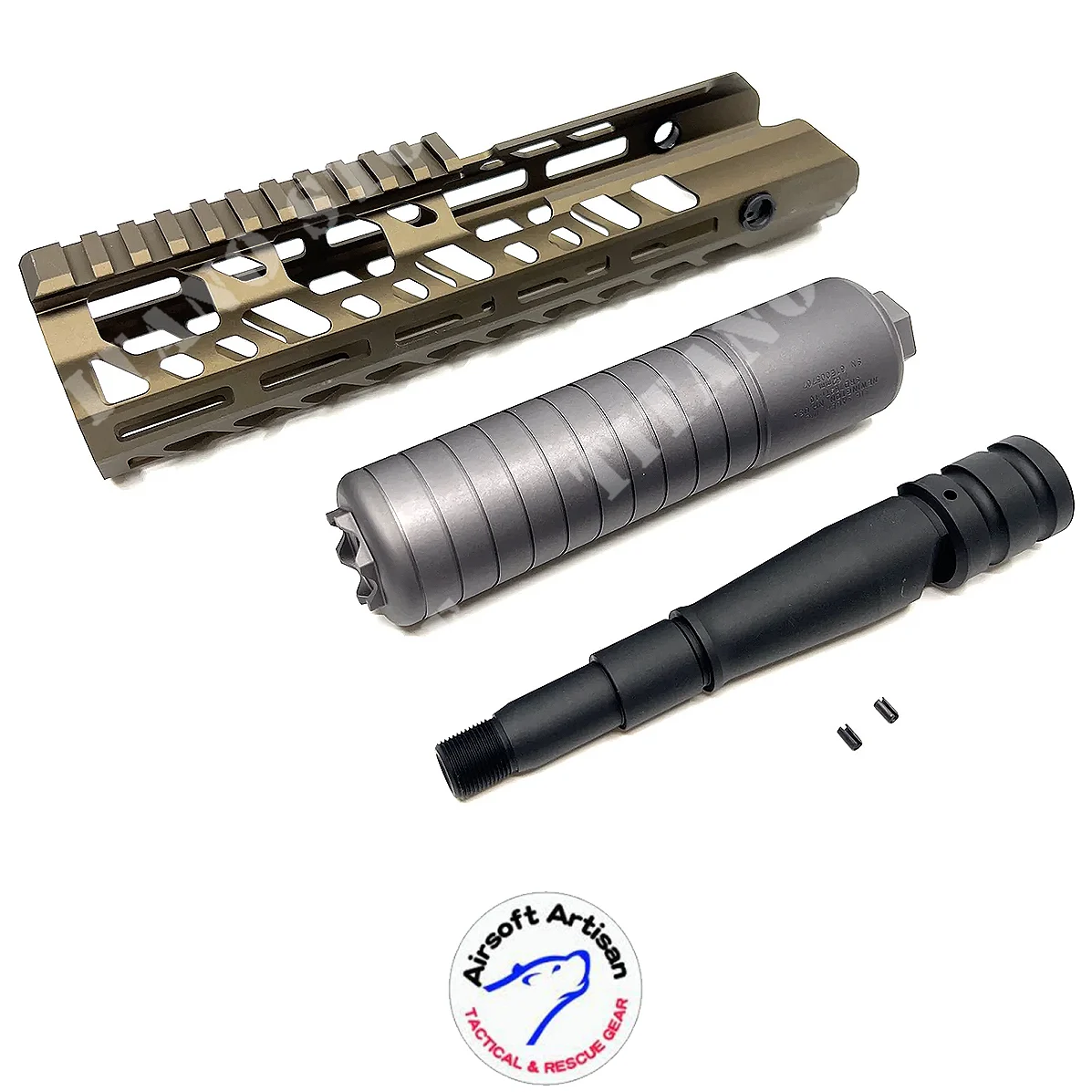 SUR300 JUEGO DE GUARDAMANOS PARA MCX TAN 10'' AIRSOFT ARTISAN (AART-MCX-06-DE)