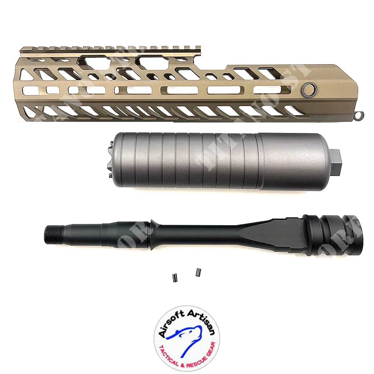 SUR300 JUEGO DE GUARDAMANOS PARA MCX TAN 12'' AIRSOFT ARTISAN (AART-MCX-08-DE)