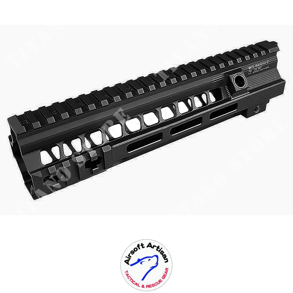 RIS GEISSELE HK416 SRE NEGRO 10.5'' AIRSOFT ARTESANO (AART-RAS-05-BK)