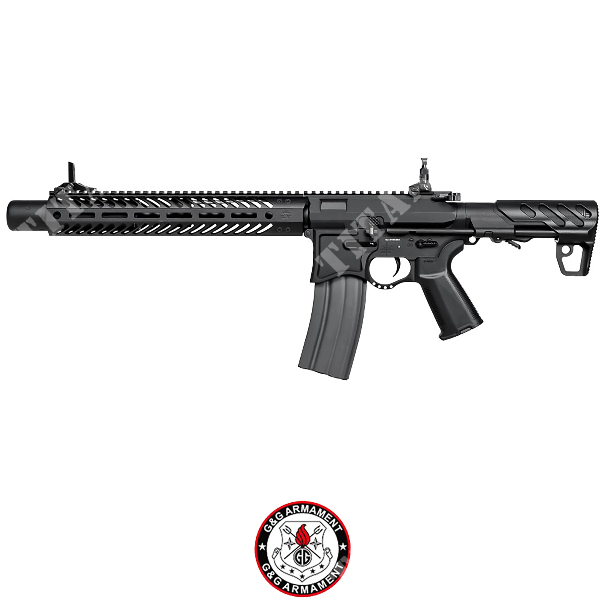 RIFLE SBR8 12" NEGRO G&G (GG-SBR8 12)