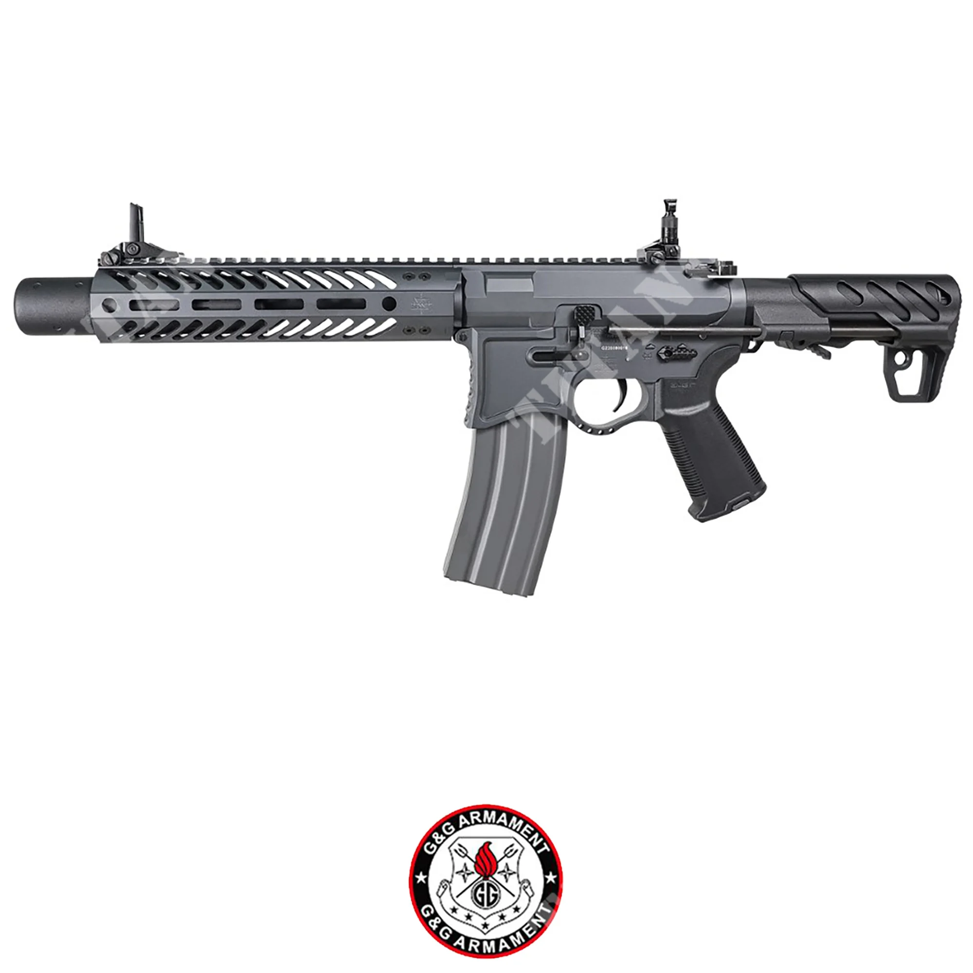CARABINA SBR8 9" GRIS G&G (GG-SBR8G 9)