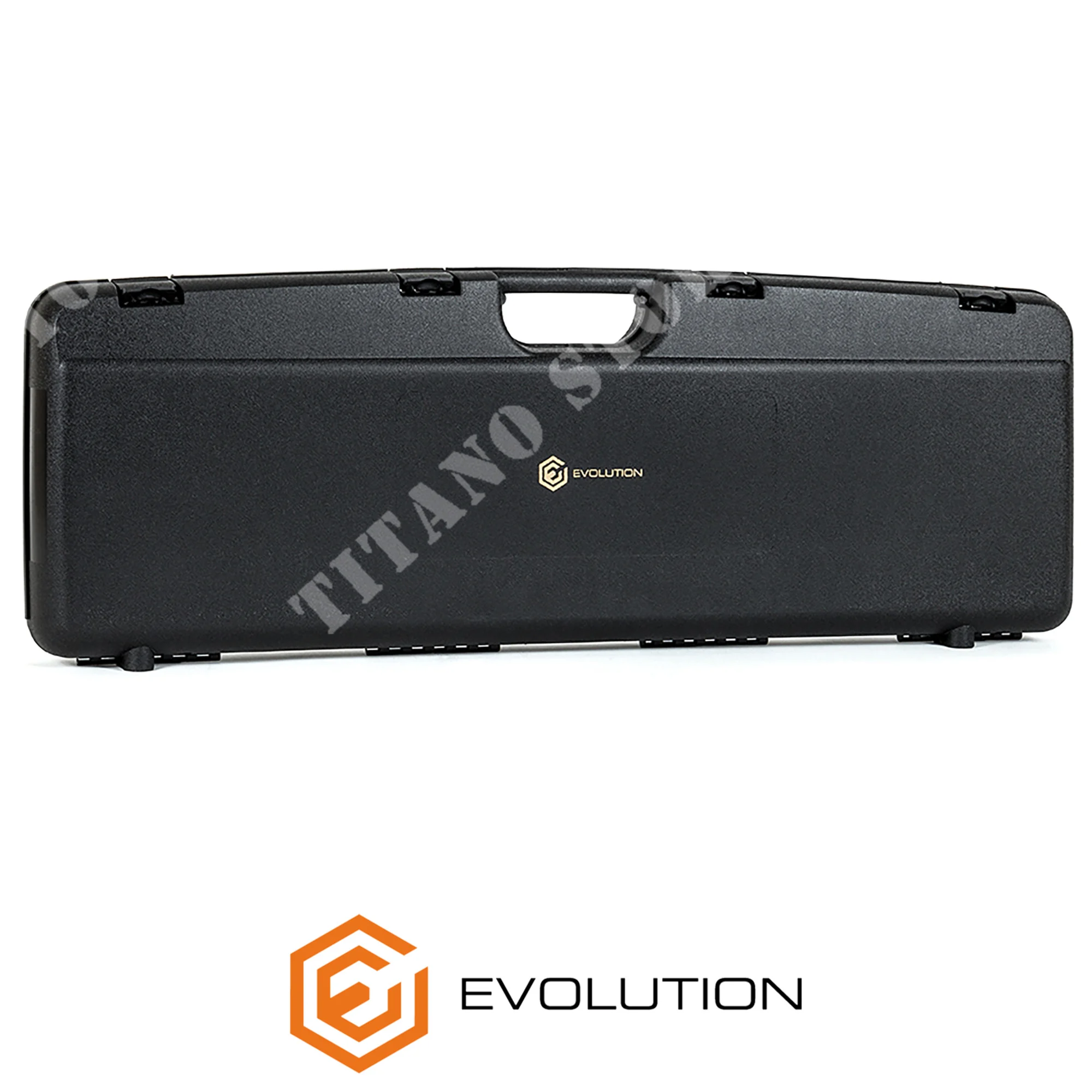 ESTUCHE RÍGIDO 80X24,5X7,5mm NEGRO EVOLUTION (EA0500RC)