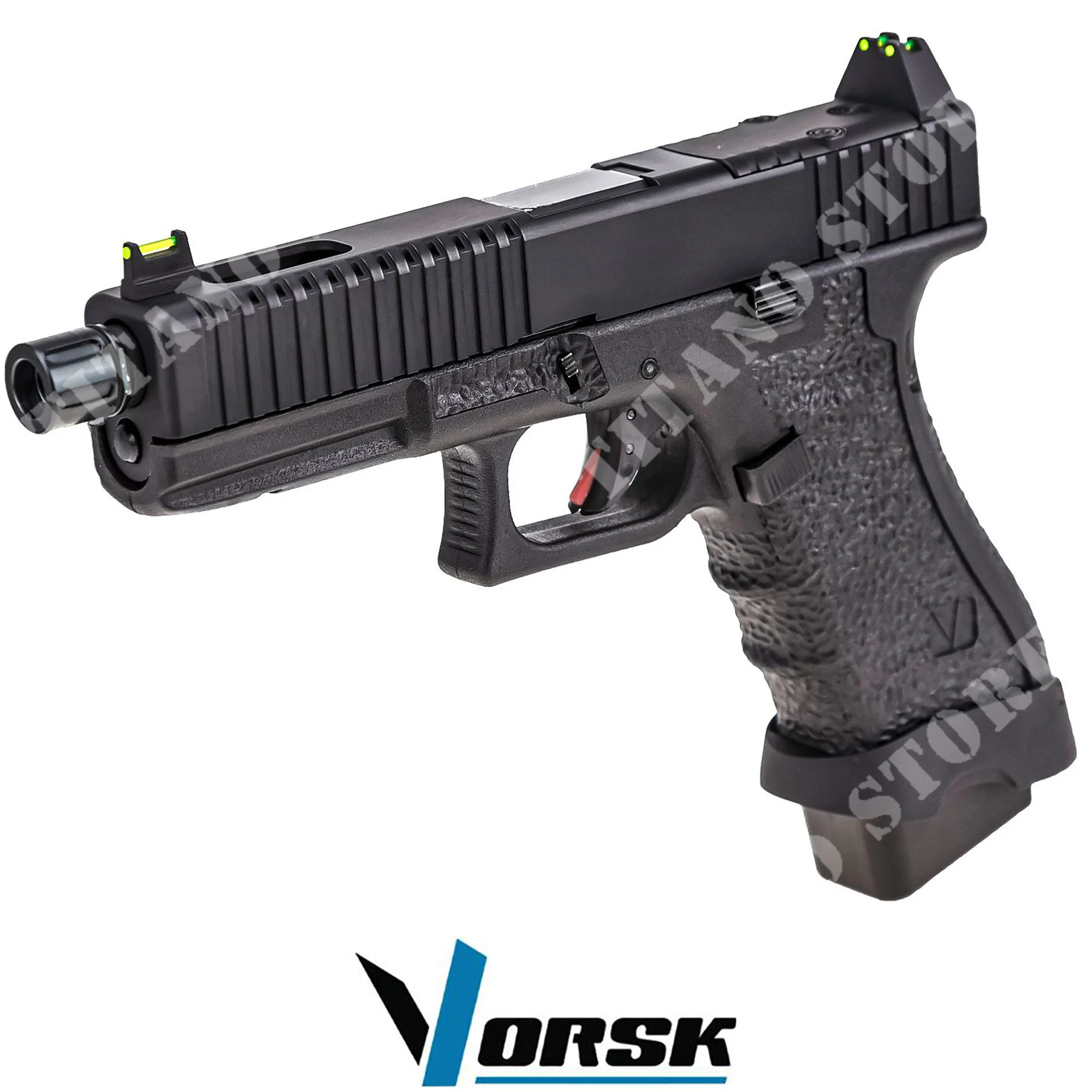 PISTOLA GAS EU17 NEGRA VORSK(P-VGP-01-01)