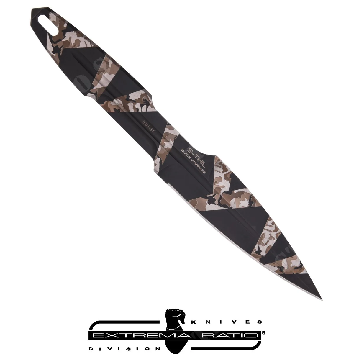 CUCHILLO S-THIL BLACK WARFARE EXTREMA RATIO (0223/BW/SE)