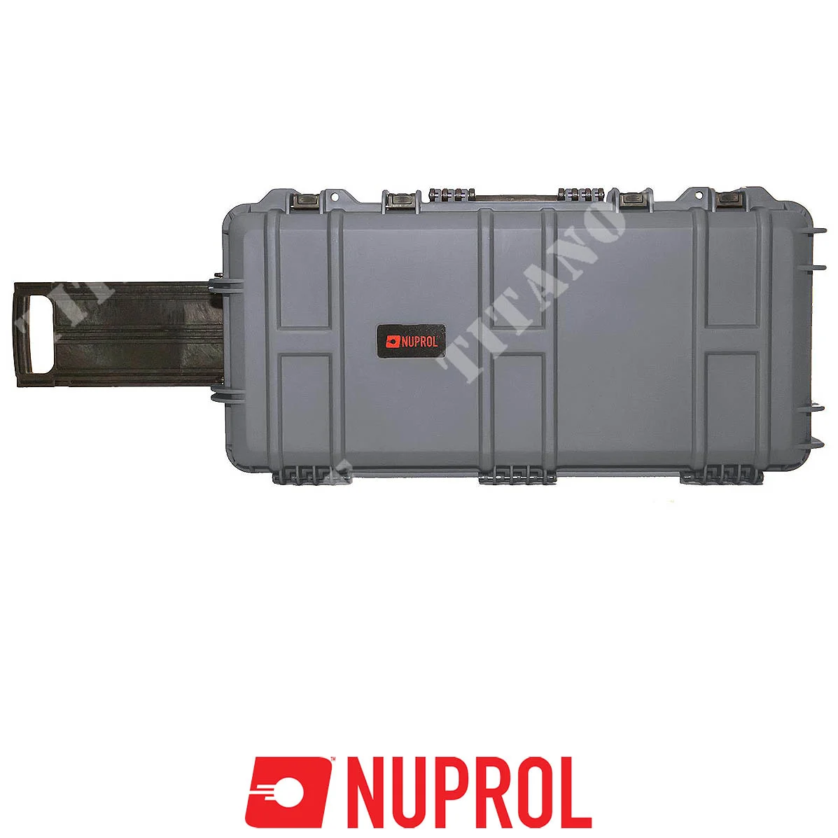 TROLLEY INYECCION PVC GRIS MEDIO ONDA NUPROL (NHC-07-GRY)