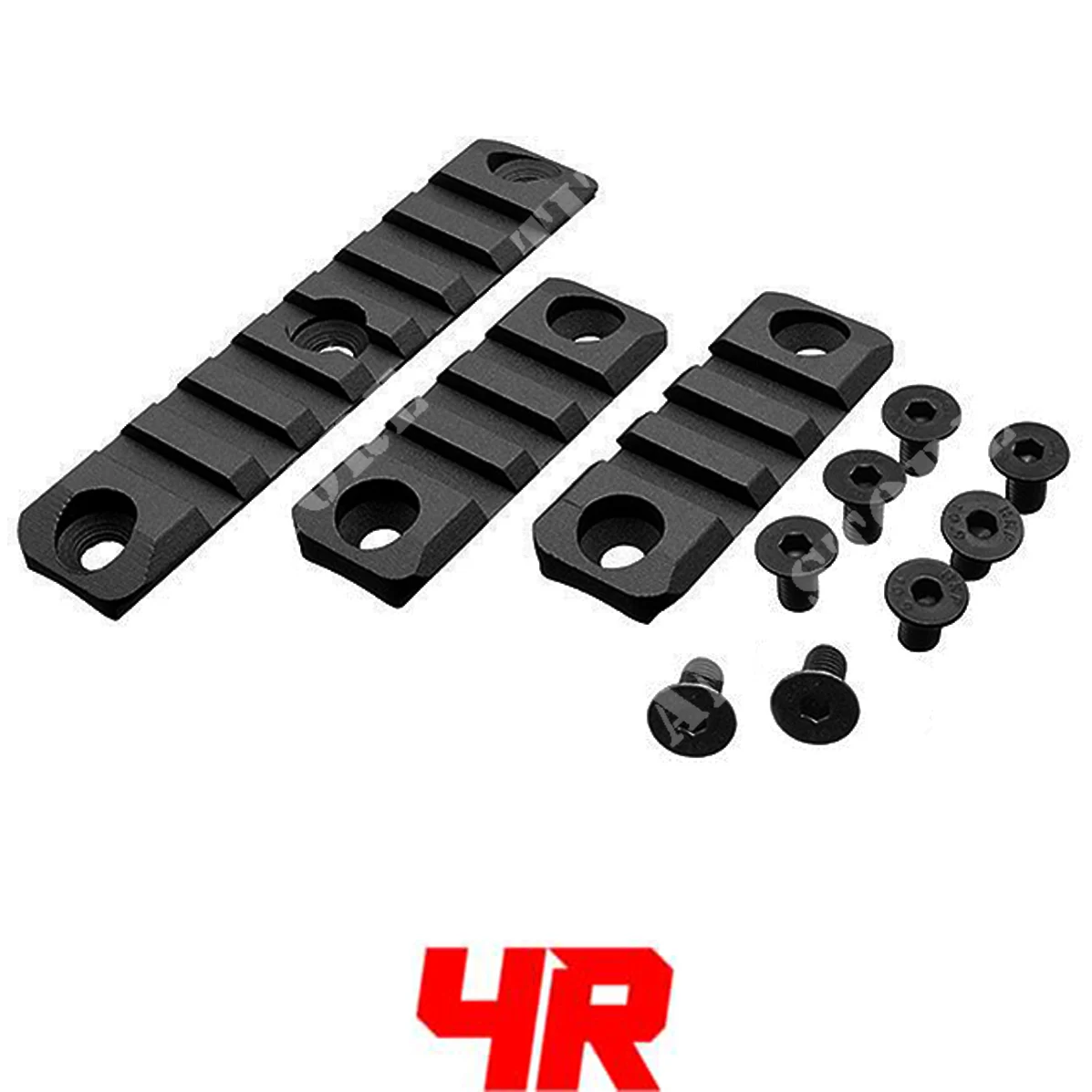 JUEGO DE CORREDERAS GEISSELE PARA 416 NEGRO 4R (4R-MP180-BK)