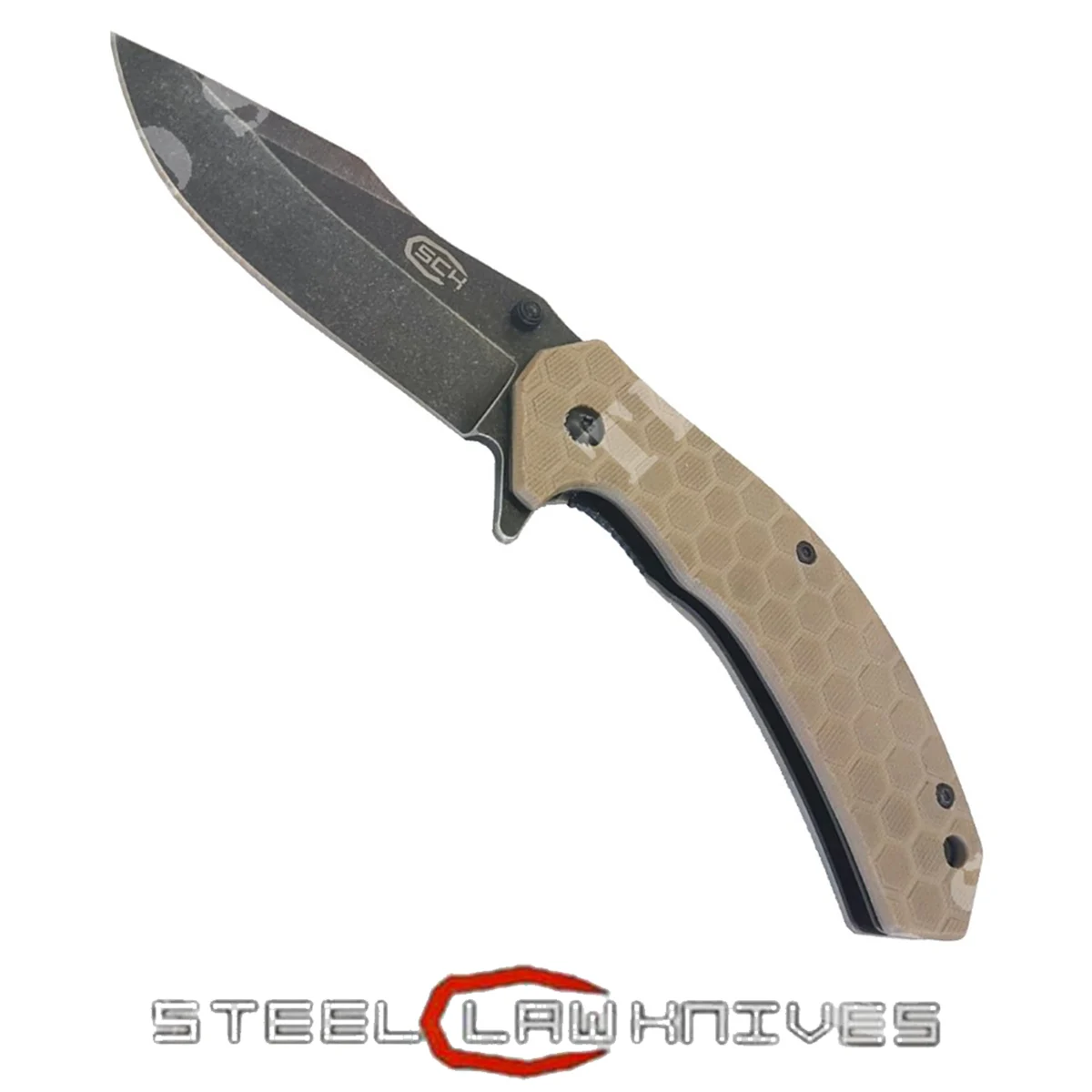 CUCHILLO PLEGABLE SCK TAN HEXGRIP (CW-X6)