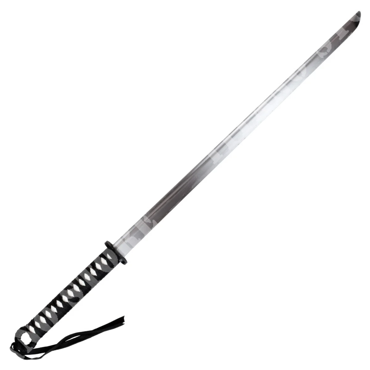 KATANA DE ACERO CON CORDÓN NEGRO (ZS1969)