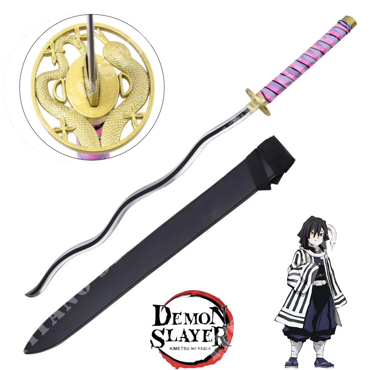 KATANA OBAGAI IGURO DEMON SLAYER (ZS680)