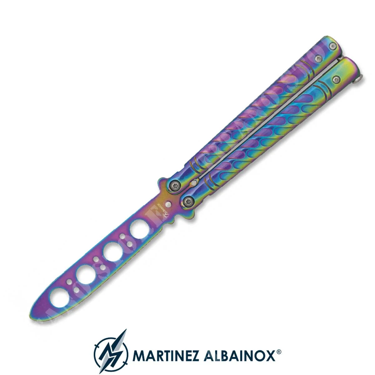 CUCHILLO DRENAJE MULTICOLOR HOJA 9,6 CM ALBAINOX (ALB-02205)