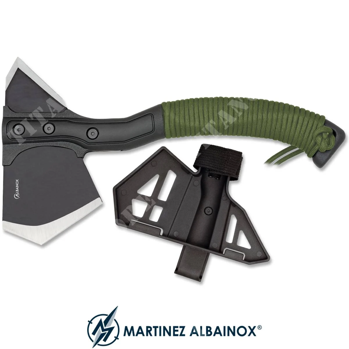 HACHA 29 CM. MANGO DE CORDURA CON FUNDA DE ALBAINOX (ALB-32516)