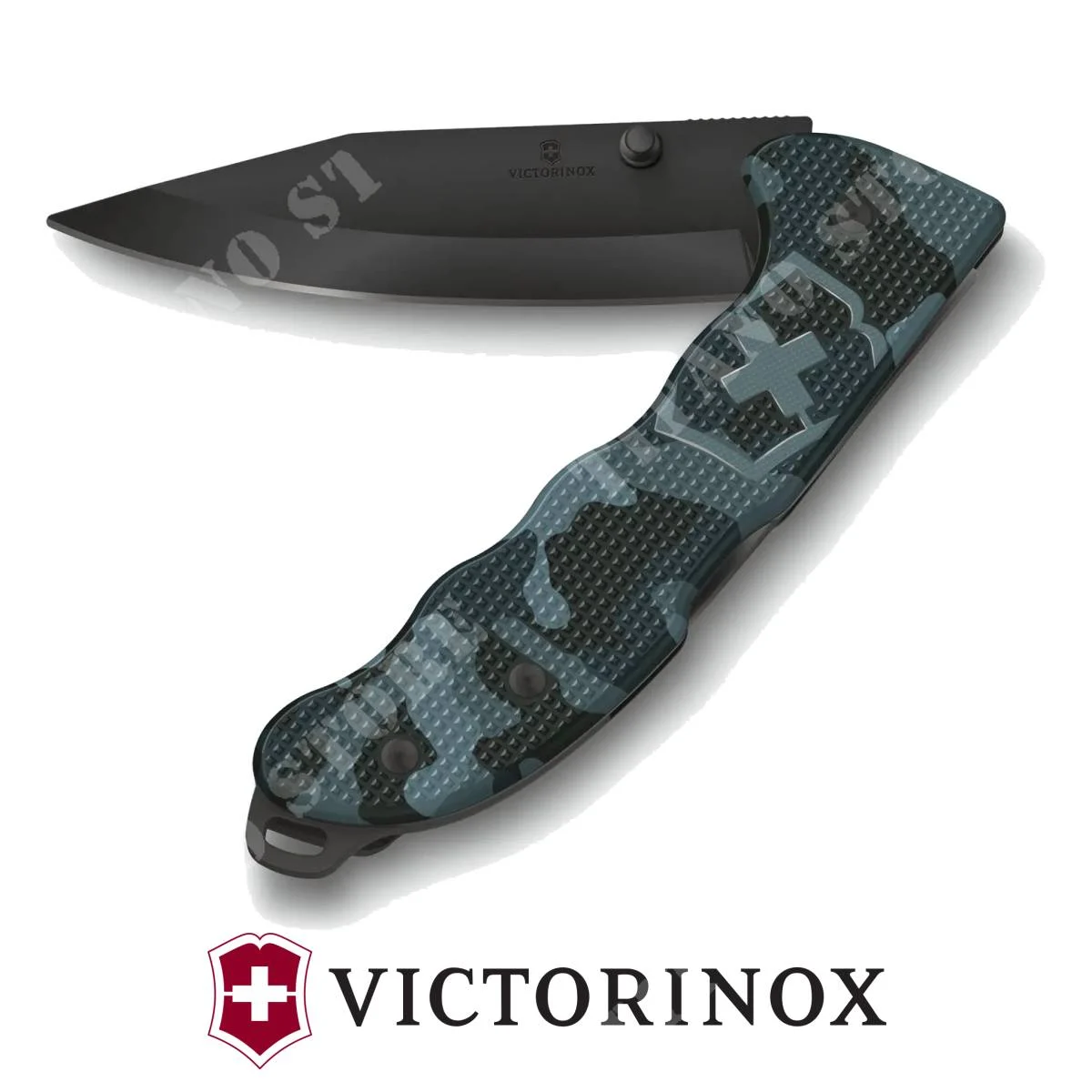 CUCHILLO VICTORINOX EVOKE BSH ALOX CAMUFLAJE MARINO (0.9425.DS222)