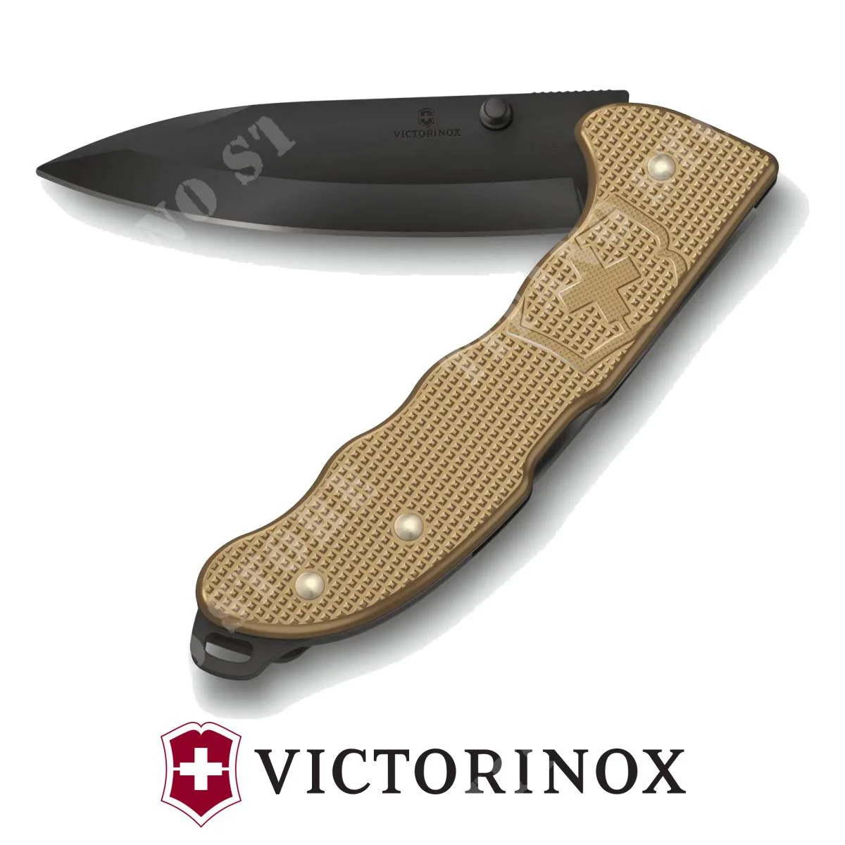 CUCHILLO VICTORINOX EVOKE BS ALOX BEIGE (0.9415.DS249)