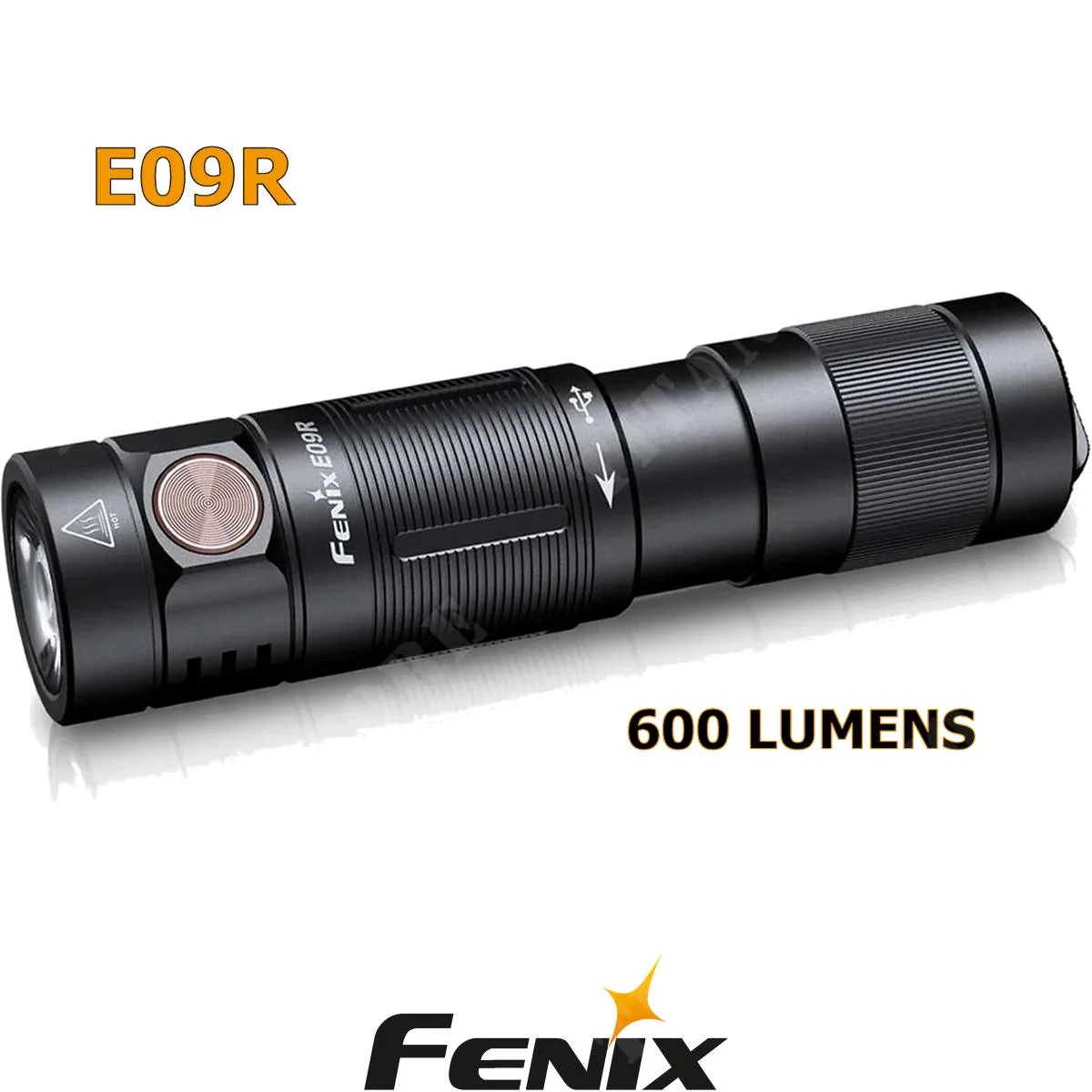 LINTERNA E09R LED 600 LUMENES FENIX (FNX E09R)