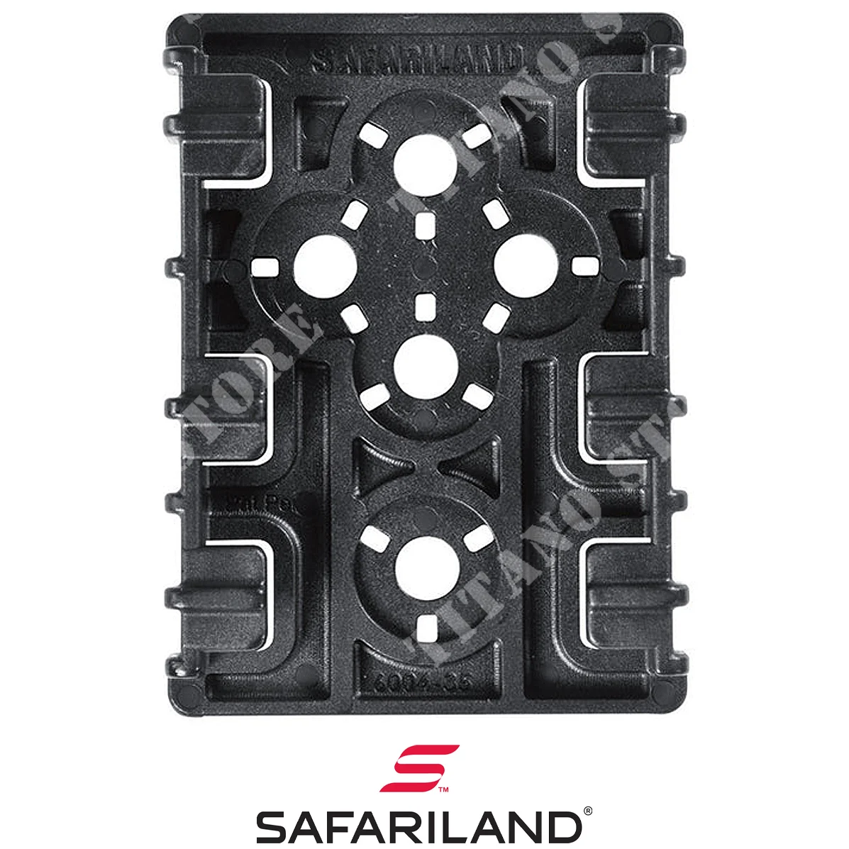 PLACA ELS SAFARILANDIA NEGRA (6004-35-2)