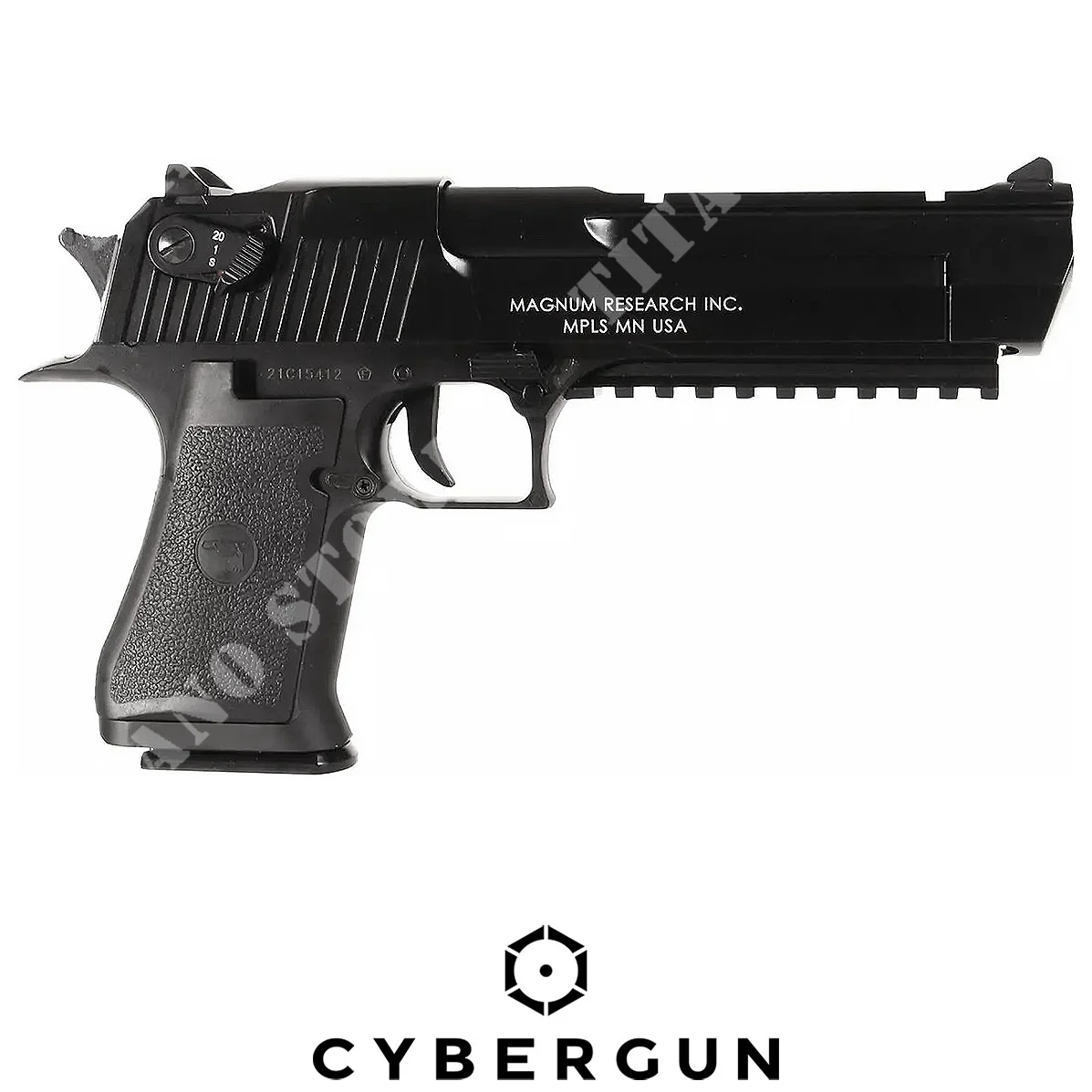 PISTOLA L6 NEGRA Co2 CARRIL 6mm DESERT EAGLE CYBERGUN (950505)
