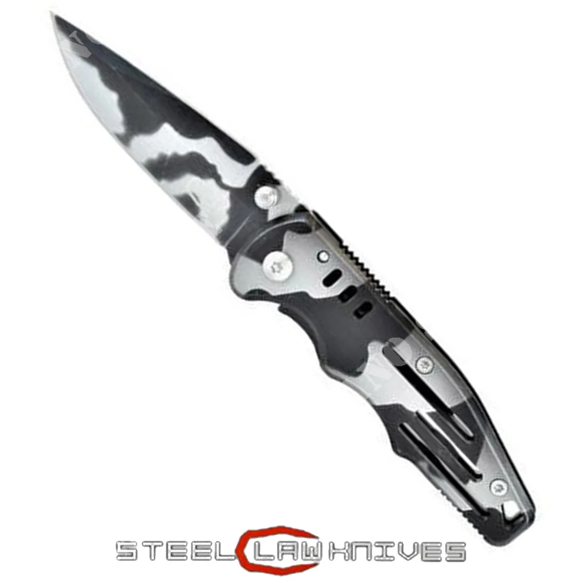 CUCHILLO SCK CAMUFLAJE GRIS/NEGRO (CW-K14)